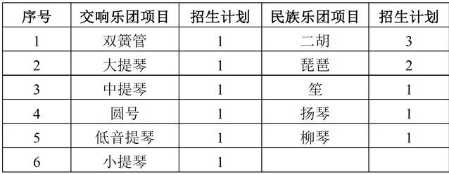高水平艺术团招生简章